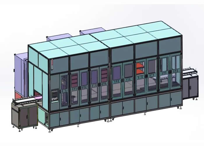 Automatic loading and unloading multi-layer annealing furnace